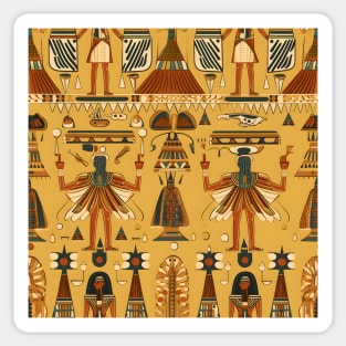 Ancient Egyptian Pattern 15 Sticker